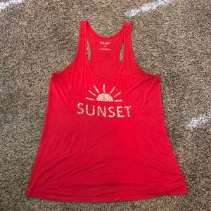 Sunset Racerback Tank